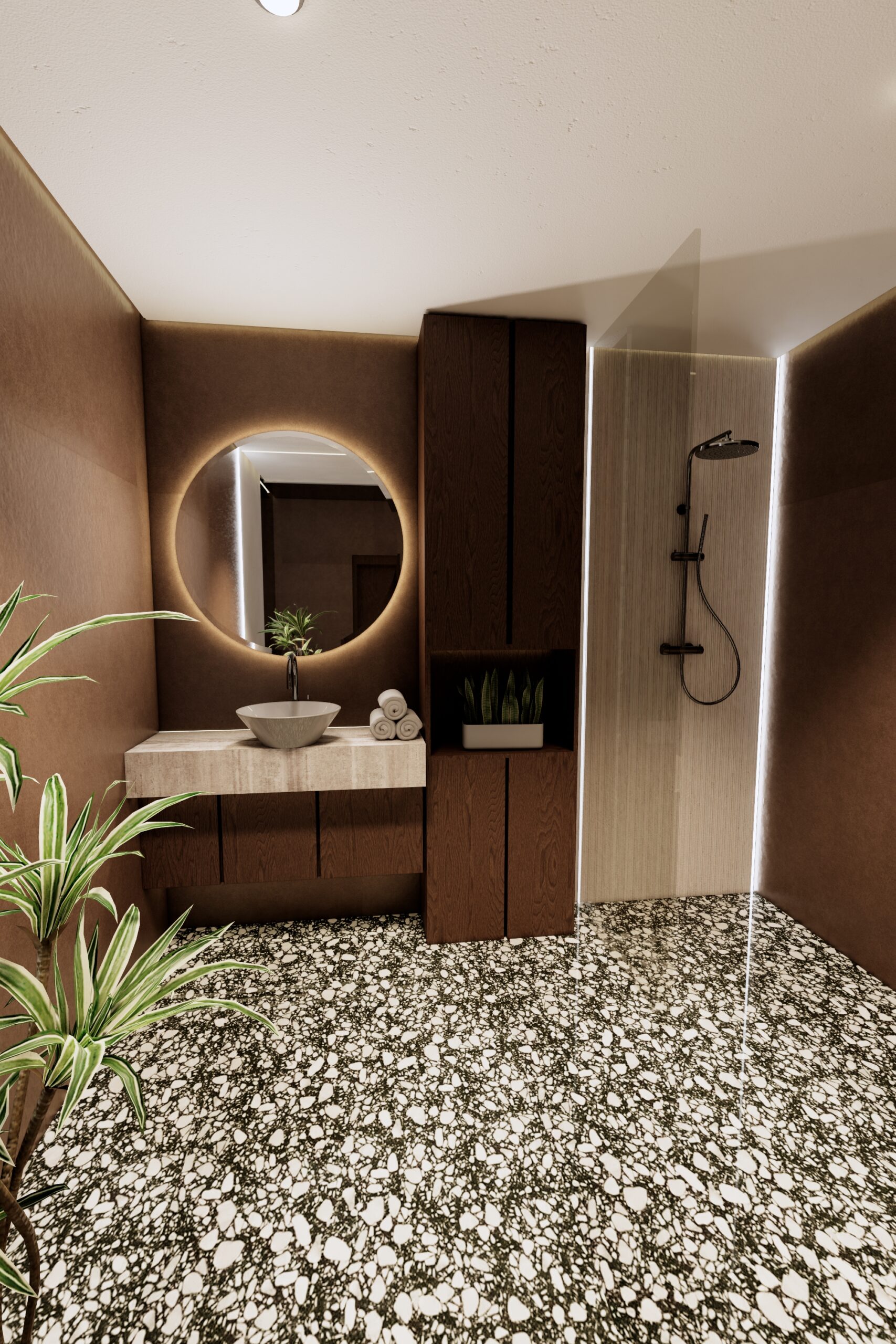 vonios interjero dizainas